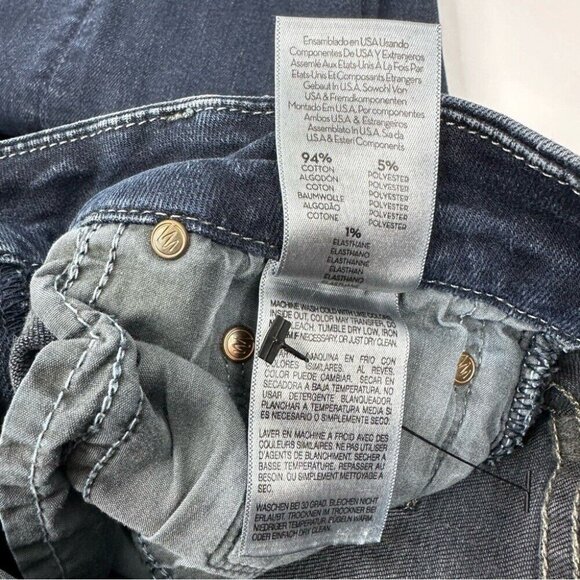 Mother Women’s High Waisted Looker Coffee Tea & Me Skinny Designer Jeans W26/L27 - Picture 7 of 12
